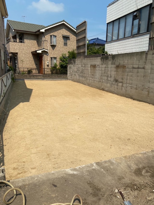 福山市三吉町にてアパート解体工事の画像