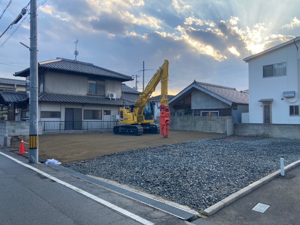 向島にて解体工事の画像