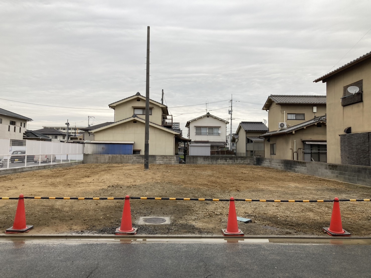 福山市川口町にてアパート5棟の解体工事の画像