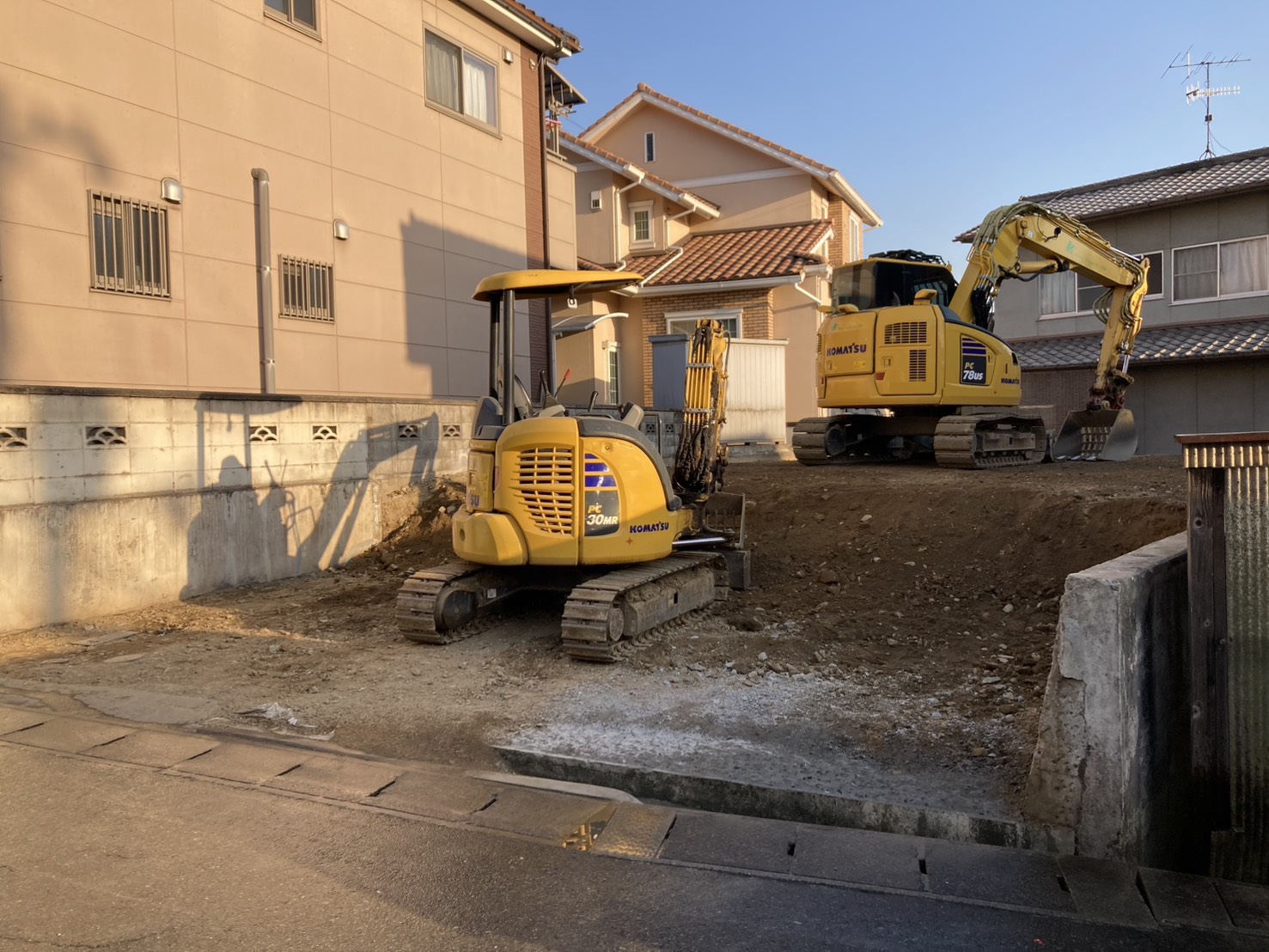 福山市能島にて解体工事の画像
