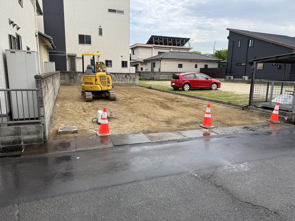 福山市引野町にてアパートの解体工事の画像